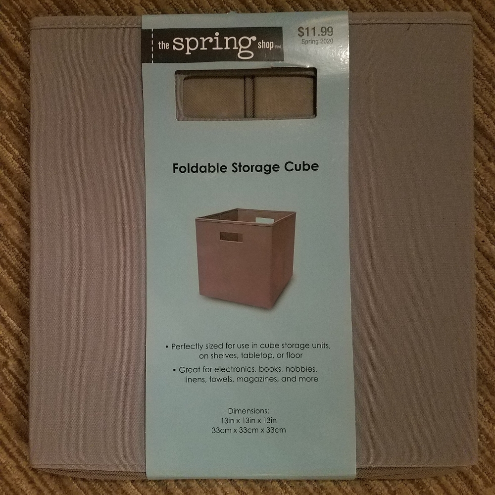 Foldable storage cube - Picture 2 of 4